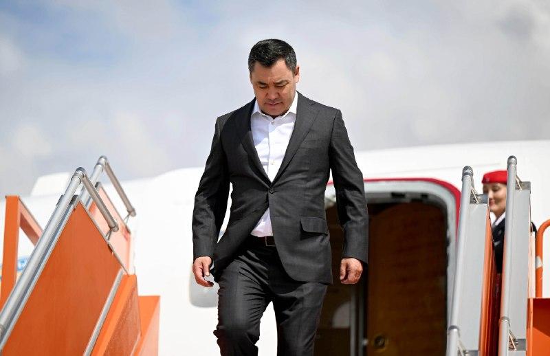 Президент Садыр Жапаров Дубай шаарына келди